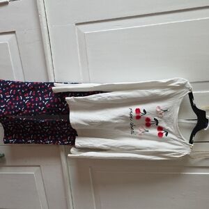 Janie and Jack White and Navy Kids Matching Set